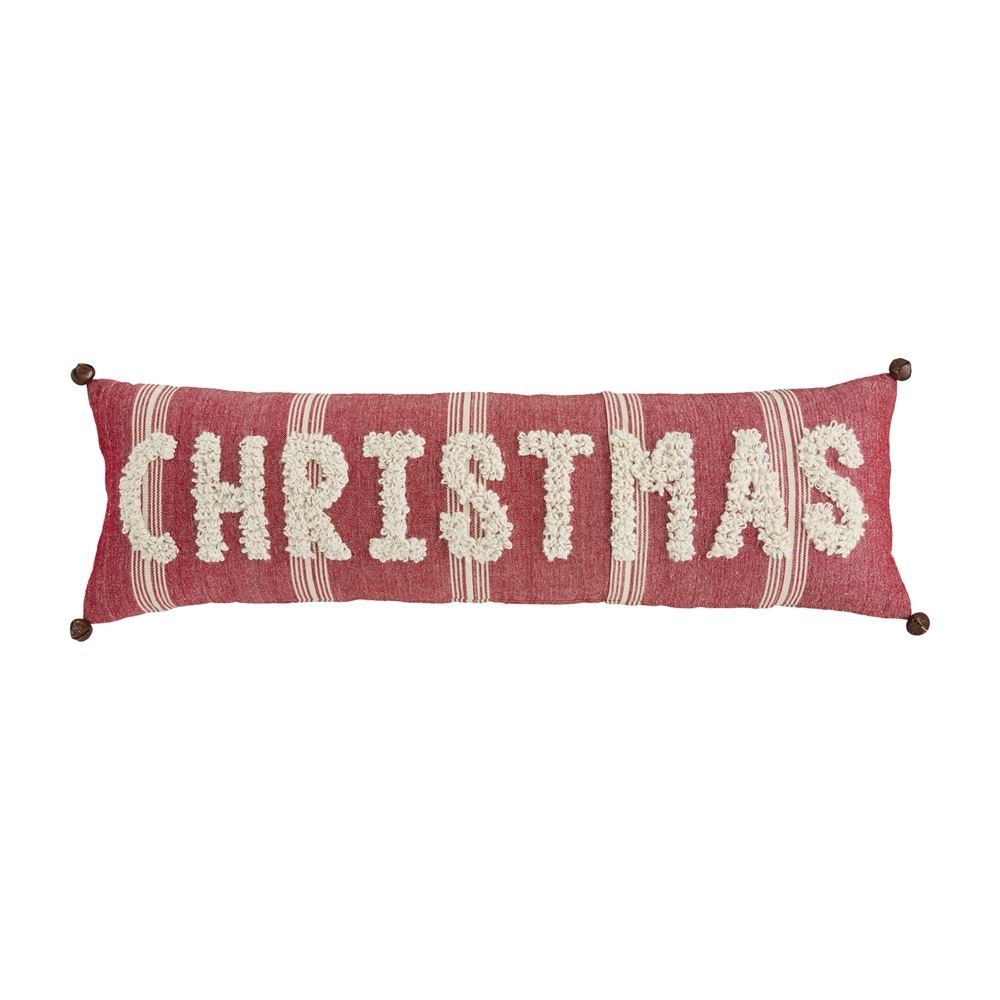 Christmas Loop Throw Pillow