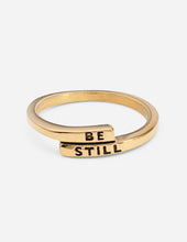 Load image into Gallery viewer, Be Still Gold Wrap Ring