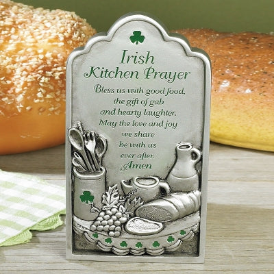 Irish Kitchen Prayer Plaque