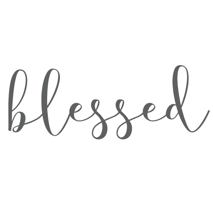 Very Blessed Script Wall Art & Plaques – Seedlings Gifts & Books