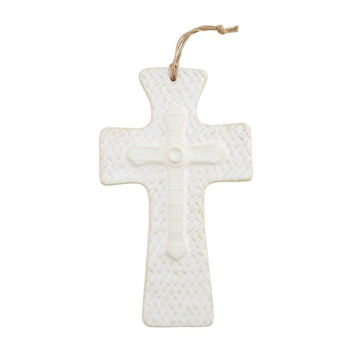 Large Layered Stoneware Cross