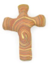 Olive Wood Clay Cross