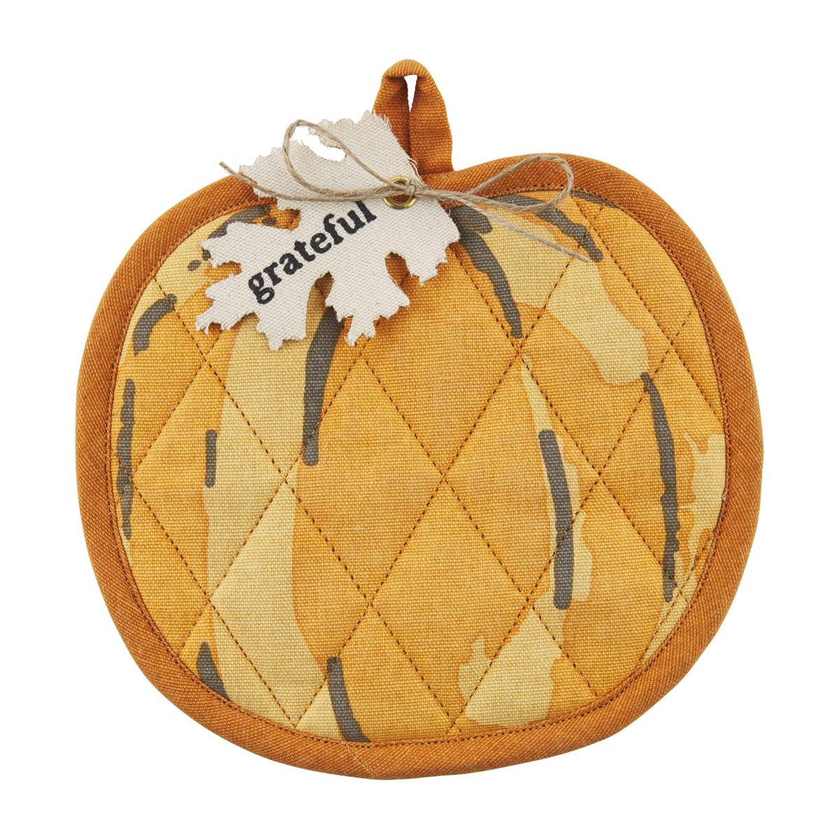 Hello Pumpkin Potholder Set