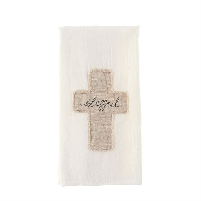 Blessed Applique Towel