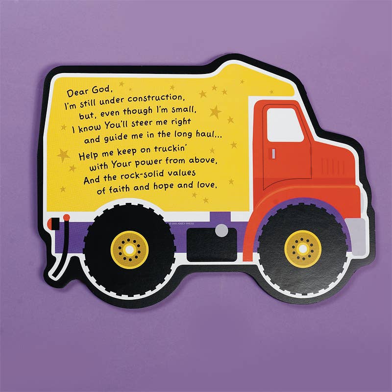 Child's Truck Wall Plaque