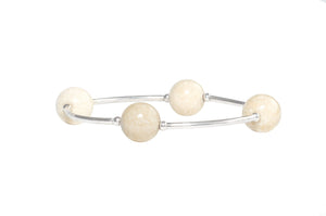 12mm Riverstone Blessing Bracelet