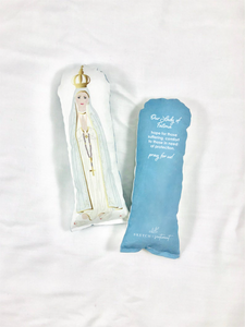 Our Lady of Fatima Plush Catholic Prayer Doll