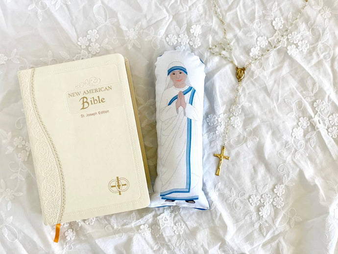 Saint Mother Teresa of Calcutta Plush Catholic Prayer Doll