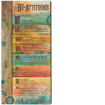 Teens Beatitudes Wall Plaque