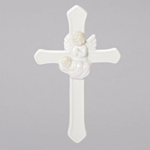 Guardian Angel Baby Girl Cross