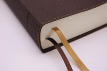 Load image into Gallery viewer, NRSV, Journal the Word Bible - Leathersoft, Brown, Comfort Print