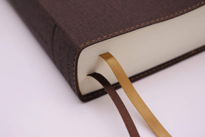 NRSV, Journal the Word Bible - Leathersoft, Brown, Comfort Print