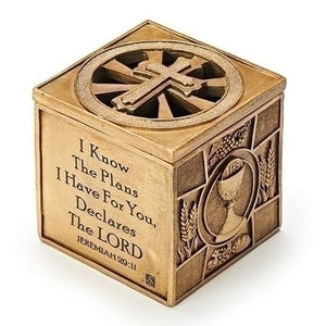 Multi-Sacrament Keepsake Bronze Box