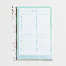 Load image into Gallery viewer, He Fills My Life with Good Things - Agenda Planner Memo Pad Insert