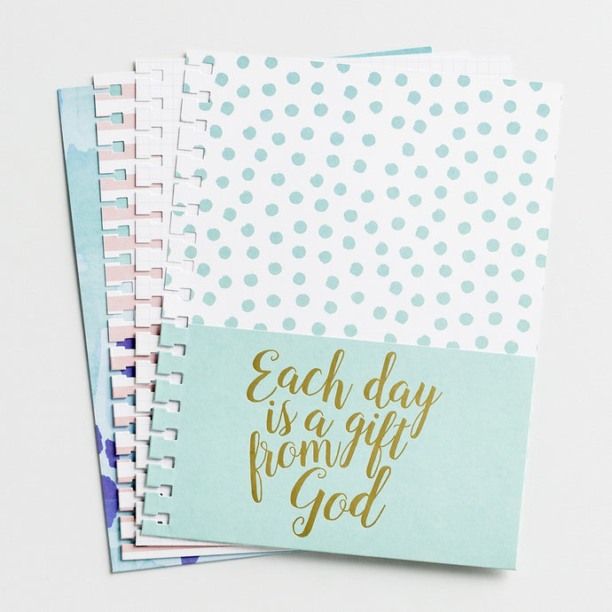 Each Day Is a Gift from God - Agenda Planner Pocket Inserts, Set of 4