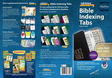 Load image into Gallery viewer, Large Print Gold-Edged Bible Indexing Tabs