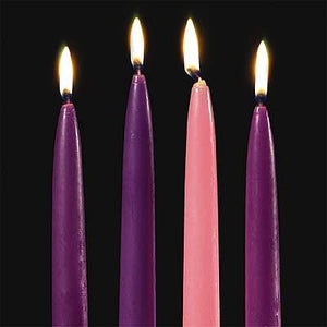 10" Advent Candle Set of 4