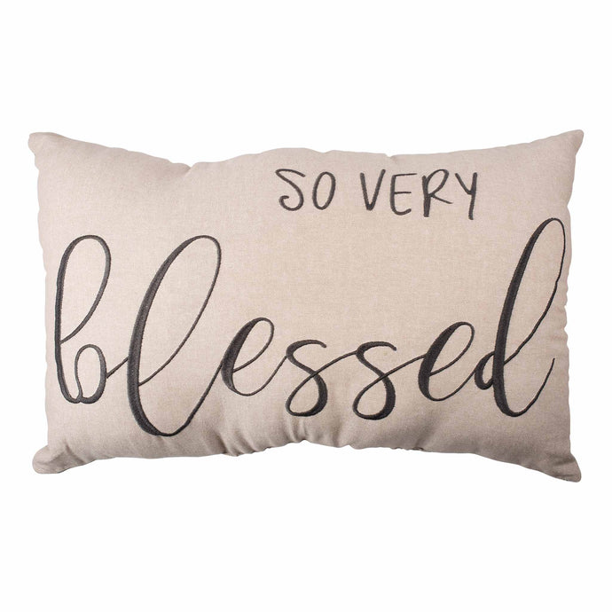So Very Blessed Pillow
