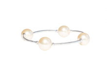 Load image into Gallery viewer, 12mm Light Gold Pearl Blessing Bracelet