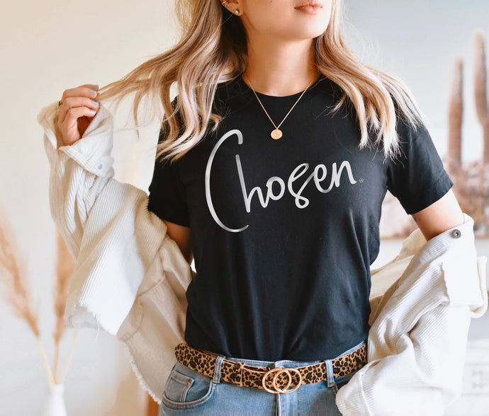 Chosen Bold Line Christian Tee