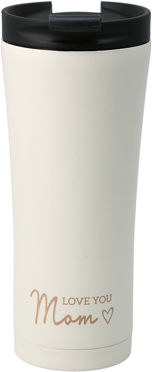 Mom - 17 oz Stainless Steel Travel Tumbler