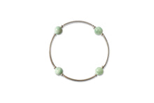 Load image into Gallery viewer, 8mm Green Angelite Blessing Bracelet: S