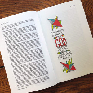 NIV, Beautiful Word Bible Journal, Acts, Paperback, Comfort Print