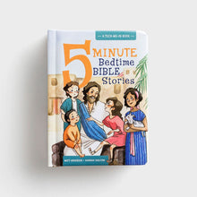 Load image into Gallery viewer, 5 Minute Bedtime Bible Stories - A Tuck-Me-In Book