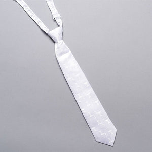 Boy's Pre-knotted Communion Necktie - Navy or White