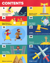 Load image into Gallery viewer, Bible Infographics for Kids, Volume 2: Light and Dark, Heroes and Villains, and Mind-Blowing Bible Facts