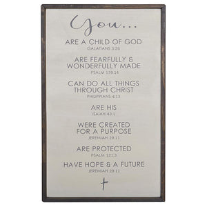 Affirmation Wall Sign