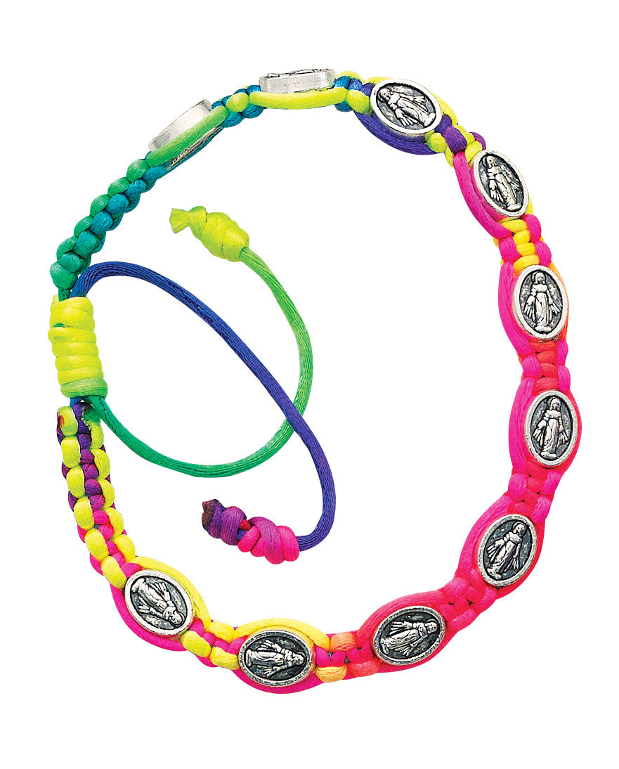 Multi Color Miraculous Cord Bracelet