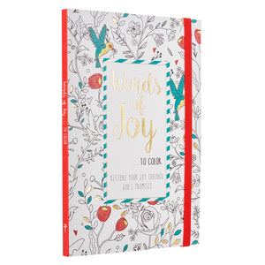 Words of Joy to Color Coloring Book