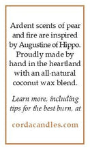 Load image into Gallery viewer, Restless Heart | St. Augustine of Hippo | Pear + Fire