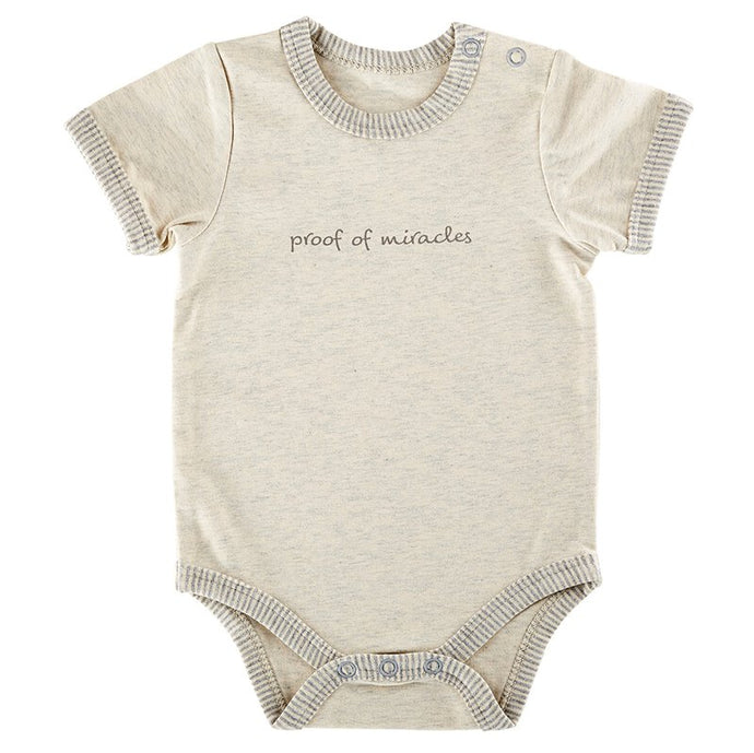 Copy of Cream Onesie - Proof of Miracles, Newborn