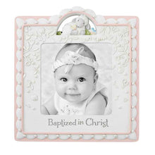 Load image into Gallery viewer, Baptized in Christ Pink Photo Frame