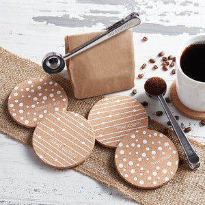 Coffee Scoops with Clip: Filled With Joy
