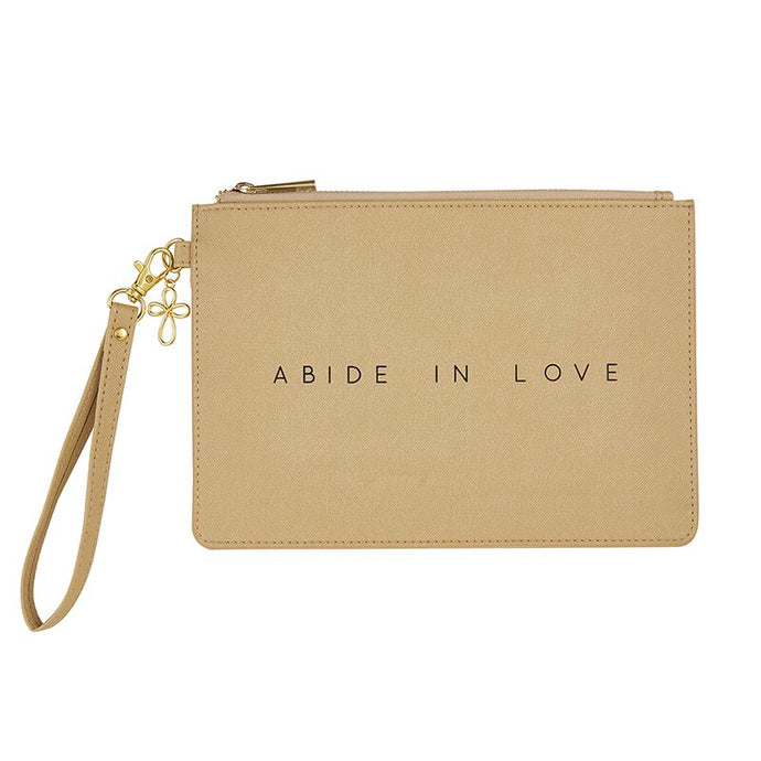 Fashion Wristlet Pouch - Abide In Love