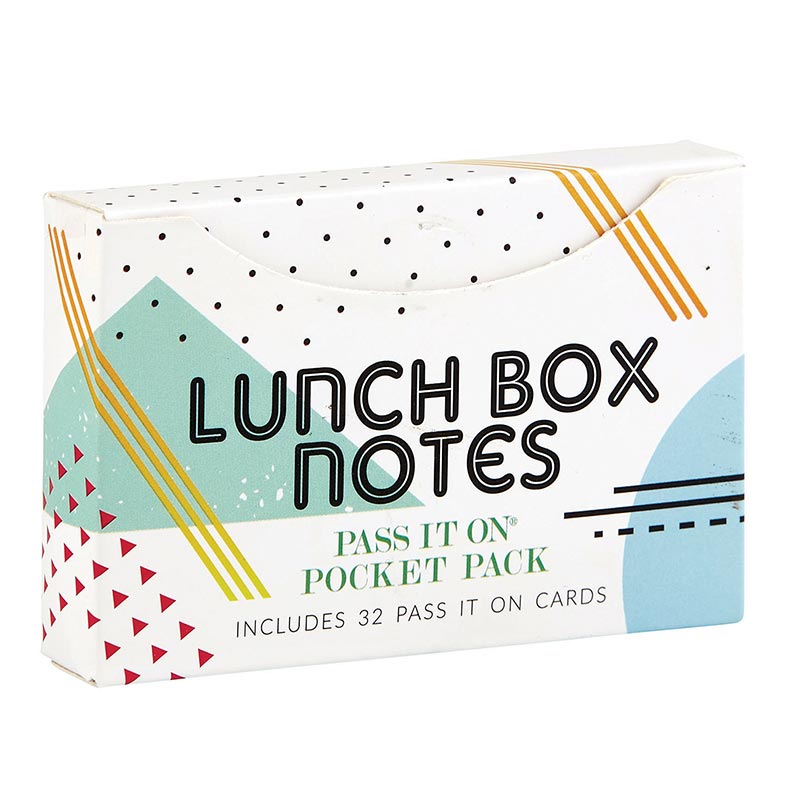 Pass it On - Pocket Pack - Lunch Box Notes