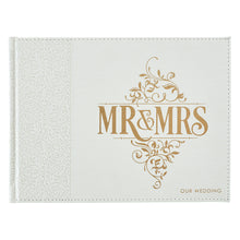 Load image into Gallery viewer, Mr and Mrs Wedding Guest Book