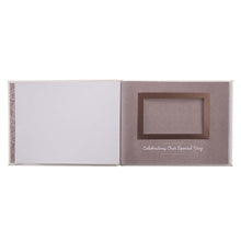 Load image into Gallery viewer, Mr. &amp; Mrs. Medium White Faux Leather Wedding Guest Book