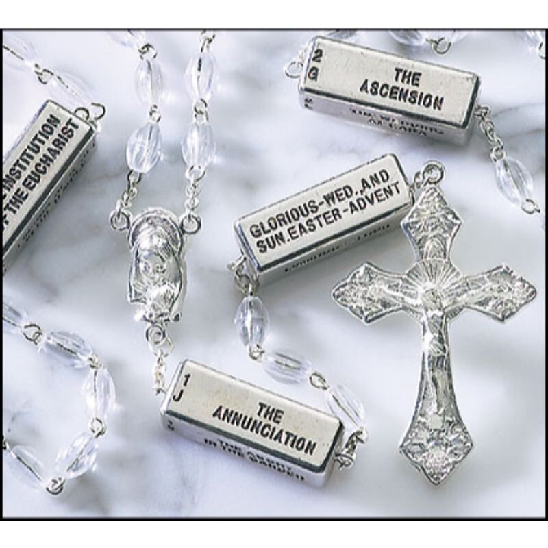 Clear Mysteries Rosary