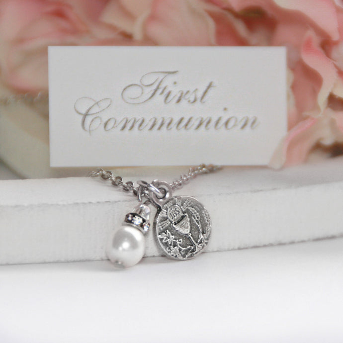 First Communion Necklace