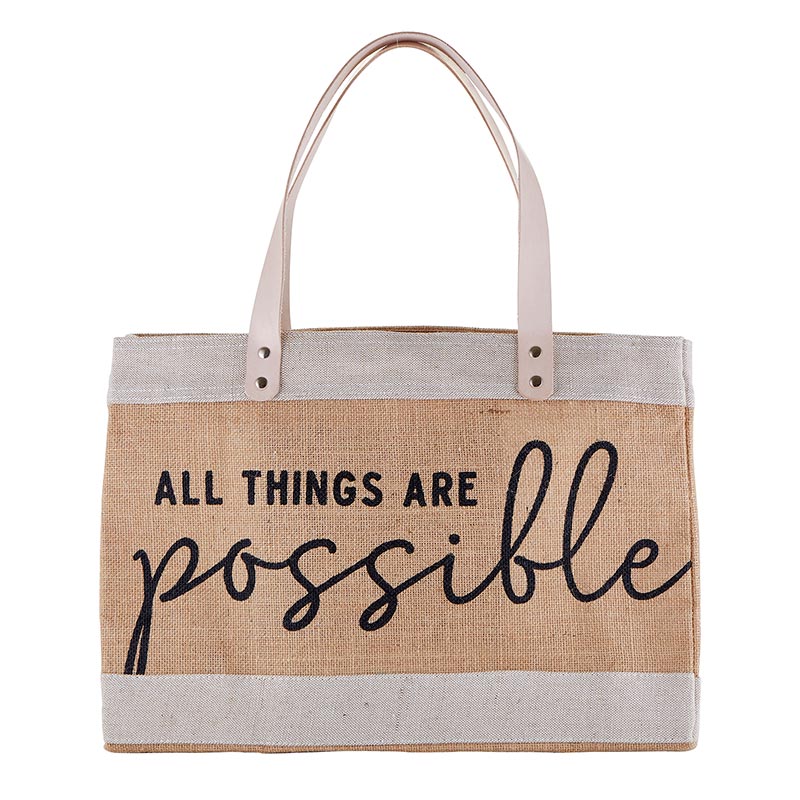 Market Tote - All things are Possible