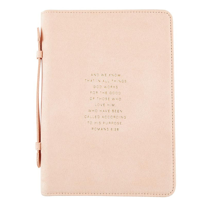 Simply Faith Bible Cover - Romans 8:28