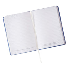Load image into Gallery viewer, Serenity Prayer Blue Slimline Faux Leather Journal