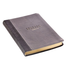 Load image into Gallery viewer, Courage Slimline LuxLeather Journal – Joshua 1:9