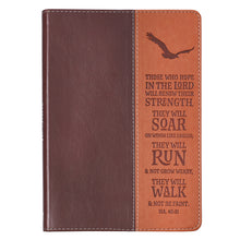Load image into Gallery viewer, Wings Like Eagles Classic LuxLeather Journal