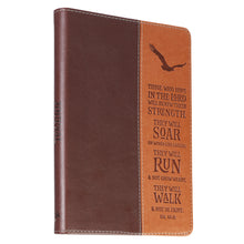 Load image into Gallery viewer, Wings Like Eagles Classic LuxLeather Journal
