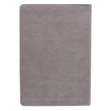 Load image into Gallery viewer, Serenity Prayer Classic LuxLeather Journal in Gray